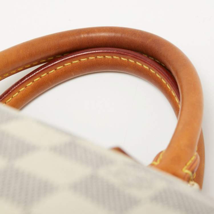 Pre Owned Louis Vuitton Damier Azure Canvas Speedy 35 bag