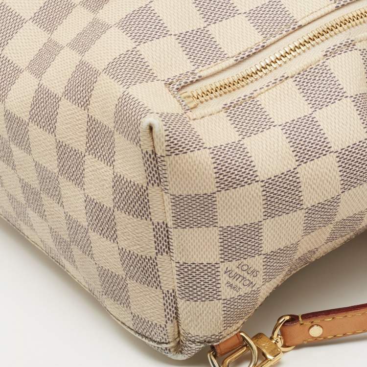 Pre Owned Louis Vuitton Damier Azur Canvas Sperone BB Bag