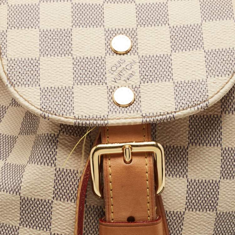 Pre Owned Louis Vuitton Damier Azur Canvas Sperone BB Bag