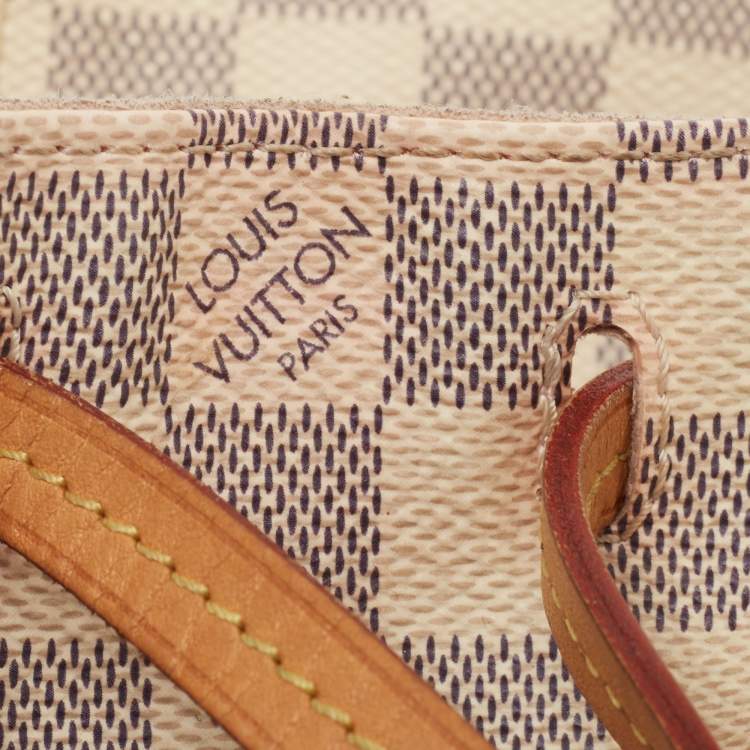 Pre Owned Louis Vuitton Damier Azur Canvas Sperone BB Bag