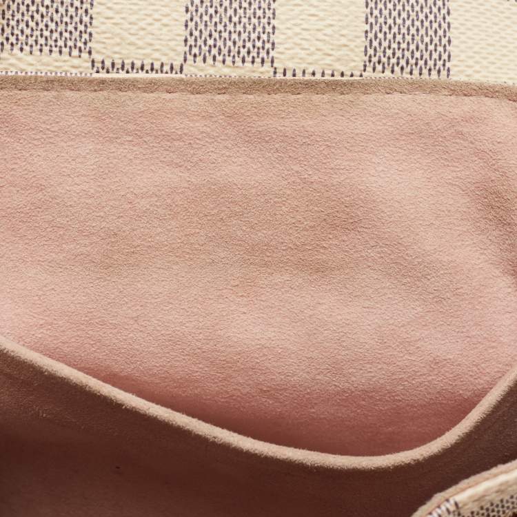 Pre Owned Louis Vuitton Damier Azur Canvas Sperone BB Bag