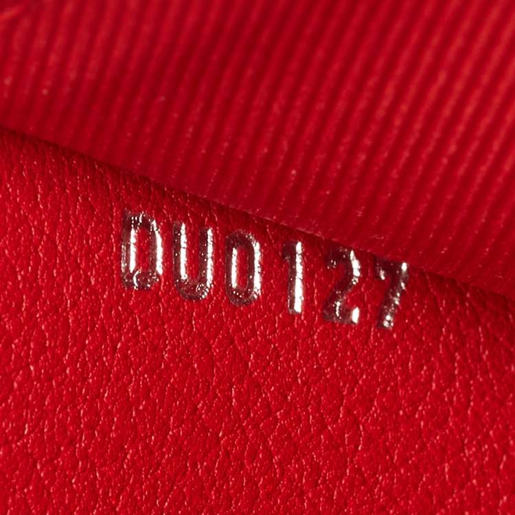 Pre Owned Louis Vuitton Rubis Leather Lockme II BB Bag