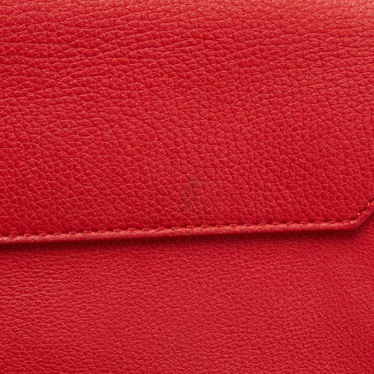 Pre Owned Louis Vuitton Rubis Leather Lockme II BB Bag