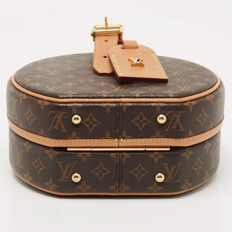 Pre Owned Louis Vuitton Monogram Canvas Petite Boite Chapeau Bag