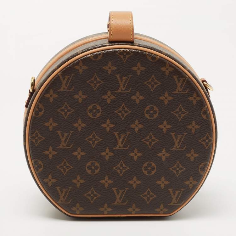 Pre Owned Louis Vuitton Monogram Canvas Petite Boite Chapeau Bag