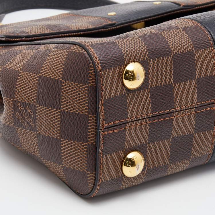 Pre Owned Louis Vuitton Damier Ebene Canvas Bond Street BB Bag