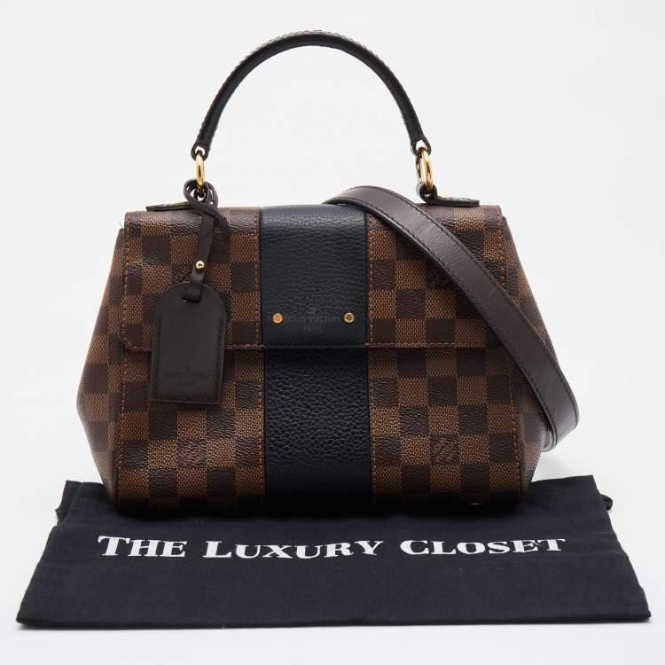 Pre Owned Louis Vuitton Damier Ebene Canvas Bond Street BB Bag