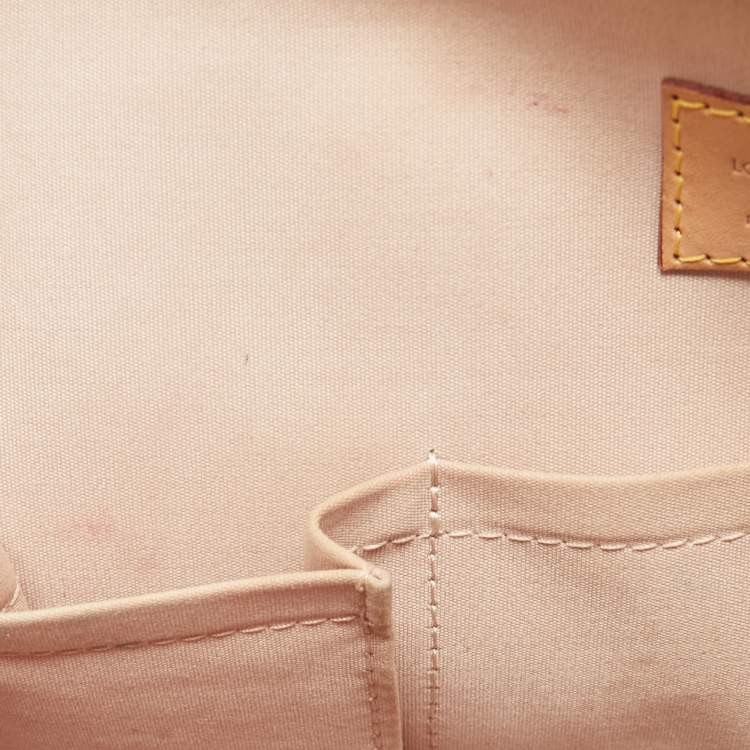 مملوكة مسبقًا Louis Vuitton Rose Florentine Monogram Vernis Alma PM Bag