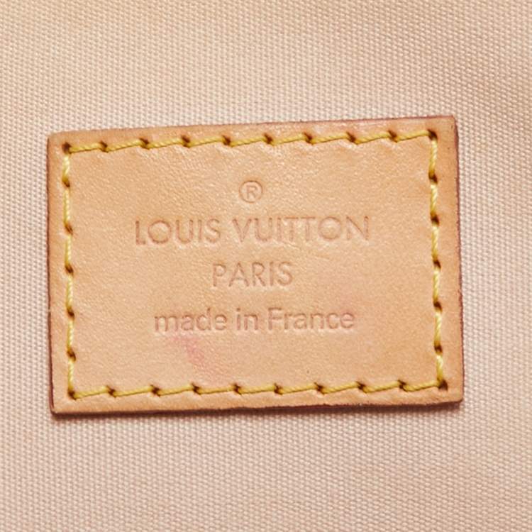 مملوكة مسبقًا Louis Vuitton Rose Florentine Monogram Vernis Alma PM Bag