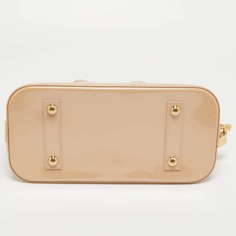 مملوكة مسبقًا Louis Vuitton Rose Florentine Monogram Vernis Alma PM Bag