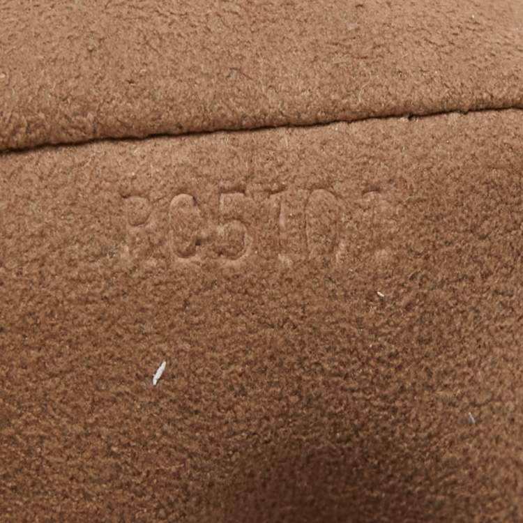 مملوكة مسبقًا Louis Vuitton Beige Monogram Mahina Leather L Bag