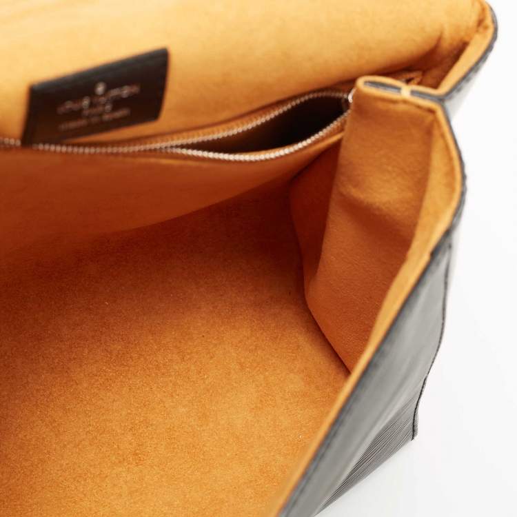 Pre Owned Louis Vuitton Black Epi Leather Grenelle PM Bag