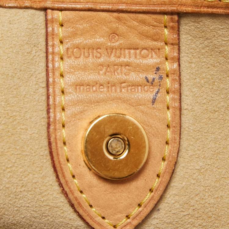 Pre Owned Louis Vuitton Monogram Canvas Galliera PM Bag