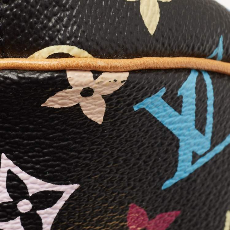 مملوكة مسبقًا Louis Vuitton Black Monogram Multicolore Canvas Speedy 30 Bag