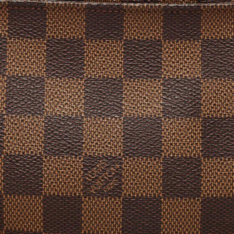 Pre Owned Louis Vuitton Damier Ebene Canvas Trousse Pochette