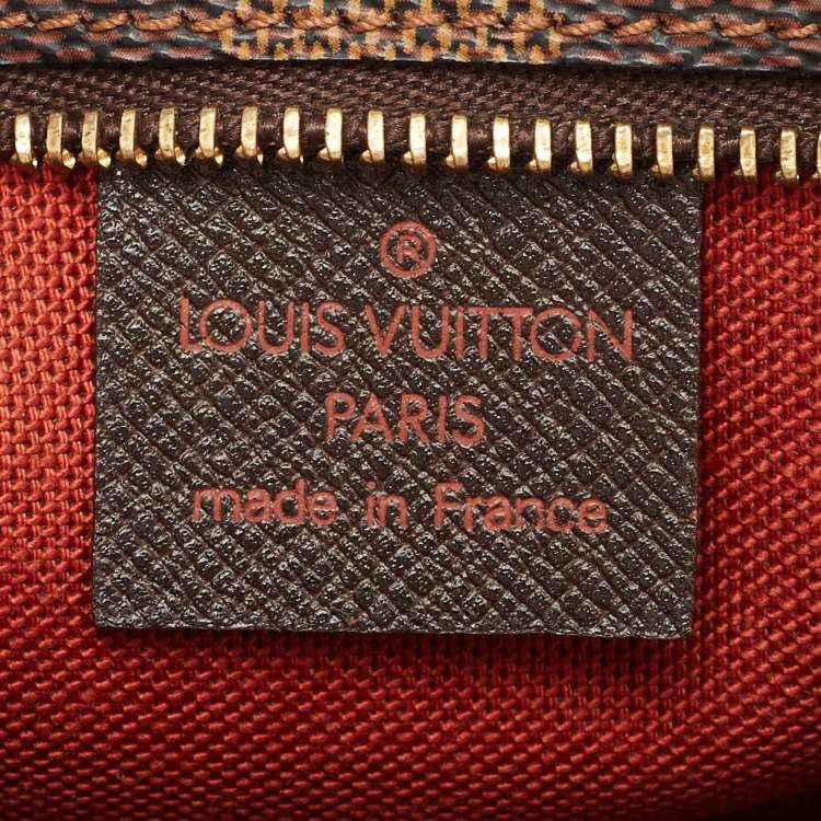 Pre Owned Louis Vuitton Damier Ebene Canvas Trousse Pochette
