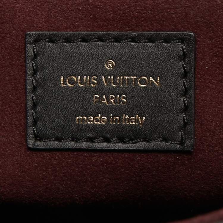 Pre Owned Louis Vuitton Bordeaux Damier Ebene Canvas Vavin PM Bag
