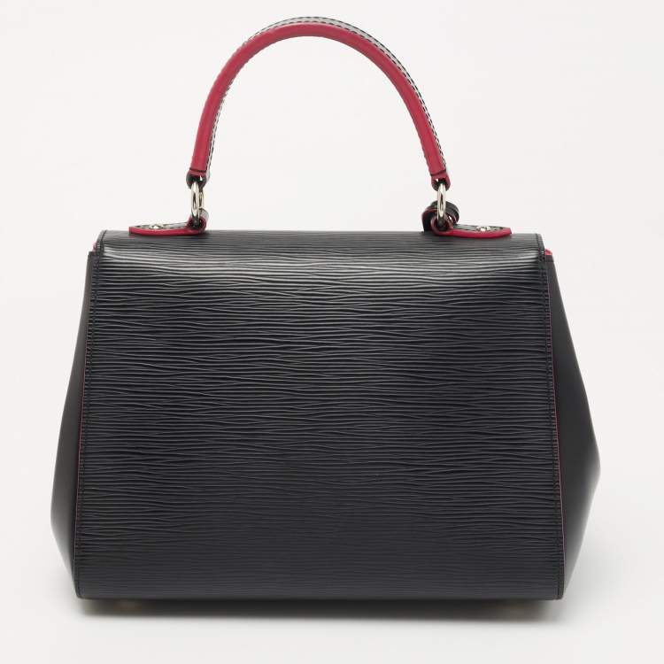 Pre Owned Louis Vuitton Black Epi Leather Cluny BB Bag