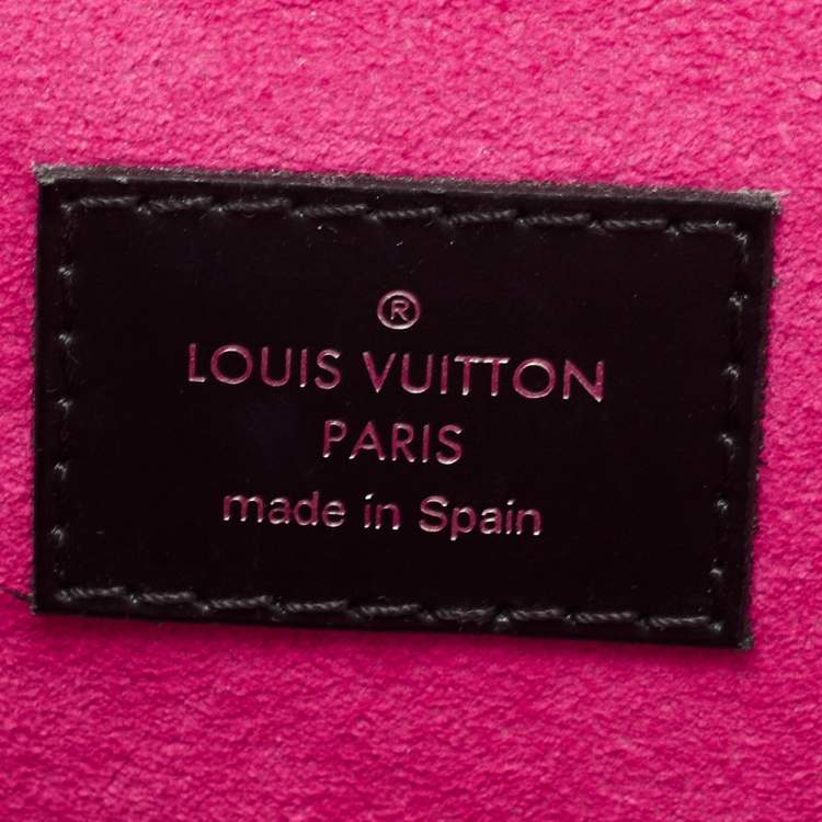 Pre Owned Louis Vuitton Black Epi Leather Cluny BB Bag