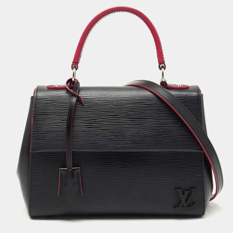 Pre Owned Louis Vuitton Black Epi Leather Cluny BB Bag