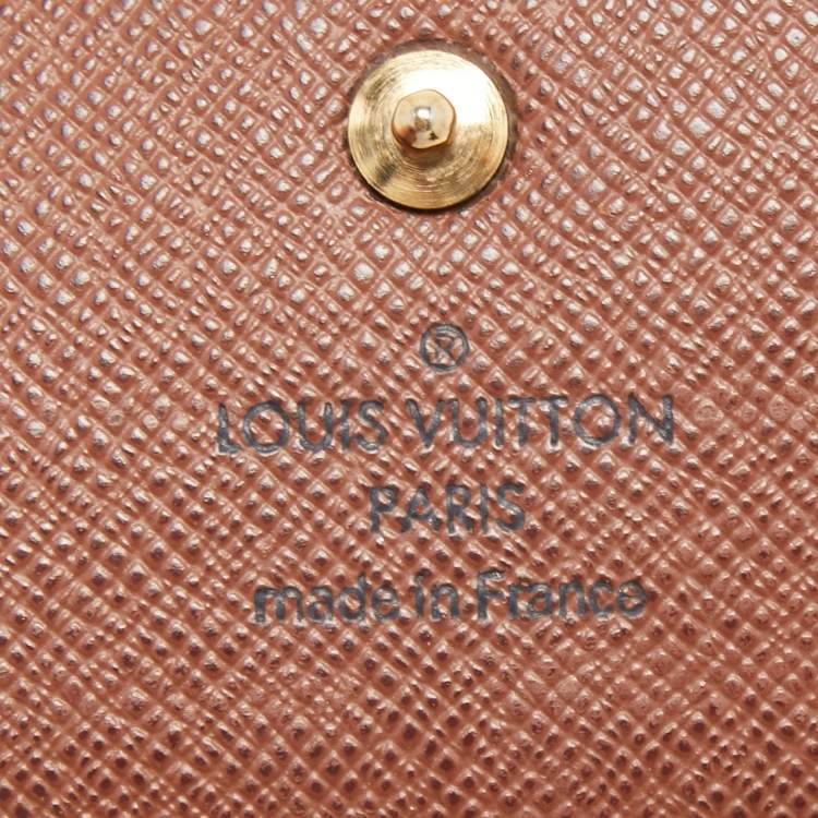 Pre Owned Louis Vuitton Monogram Canvas Sarah Wallet