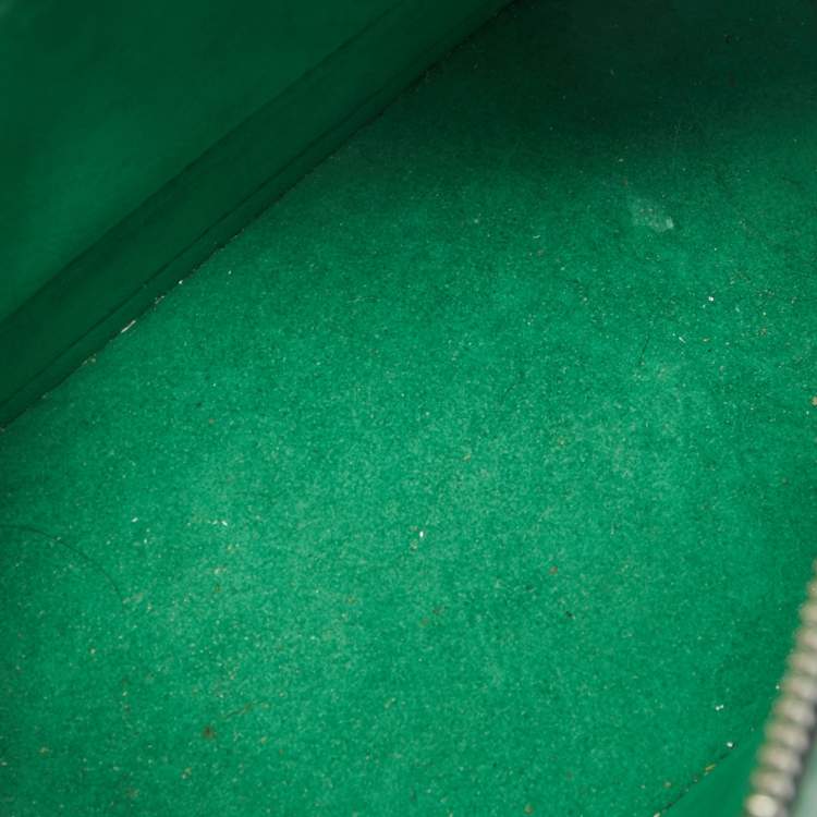 Pre Owned Louis Vuitton Green Epi Leather Alma BB Bag