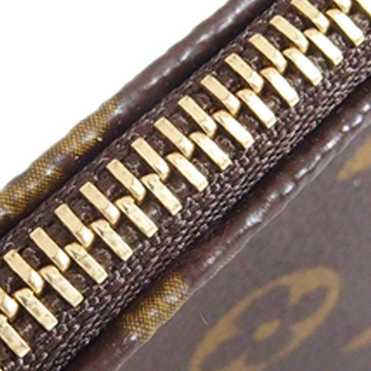 Pre Owned   Louis Vuitton Brown Monogram Pochette Accessoires