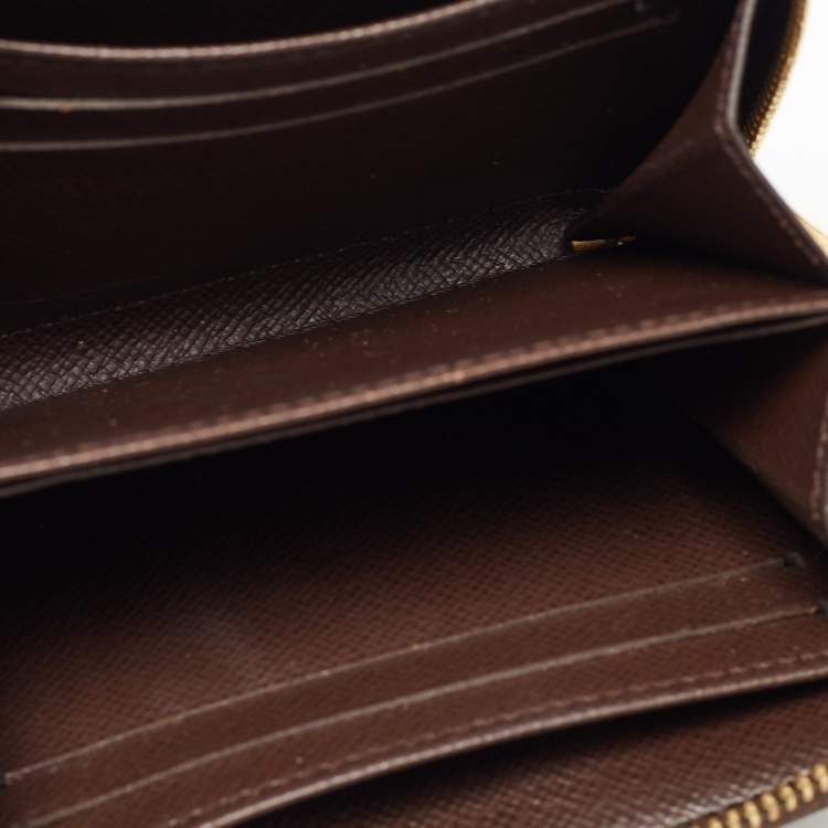 Buy Louis Vuitton Zippy Coin Purse Damier Ebene Canvas (Brown) at