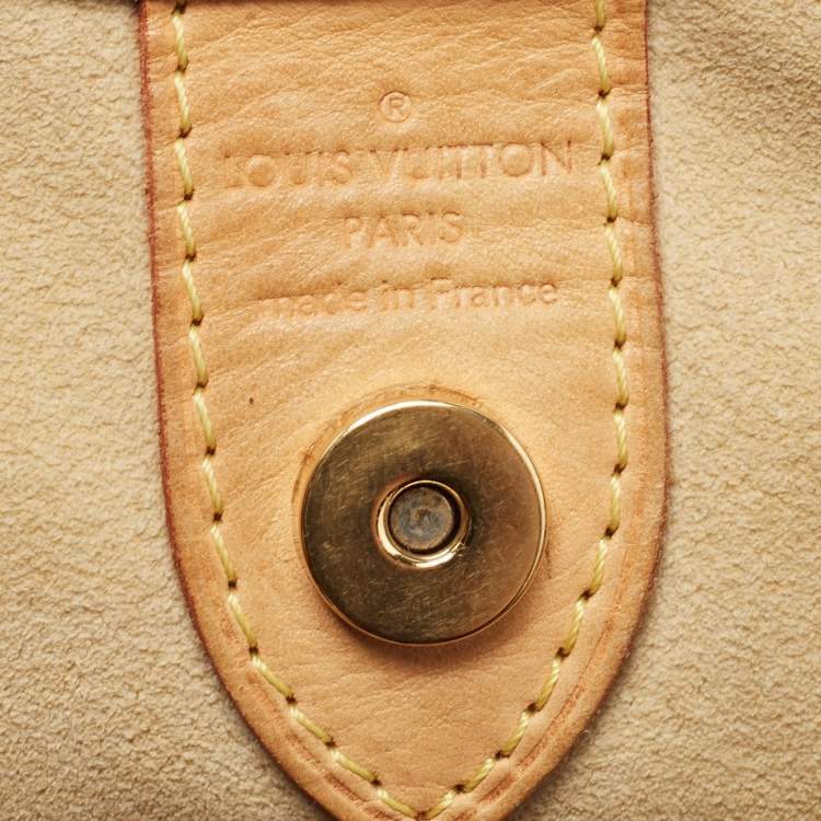 Pre Owned Louis Vuitton Monogram Canvas Galliera PM Bag