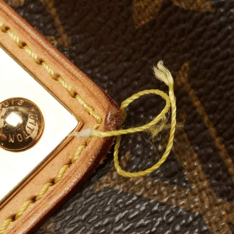 Pre Owned Louis Vuitton Monogram Canvas Galliera PM Bag