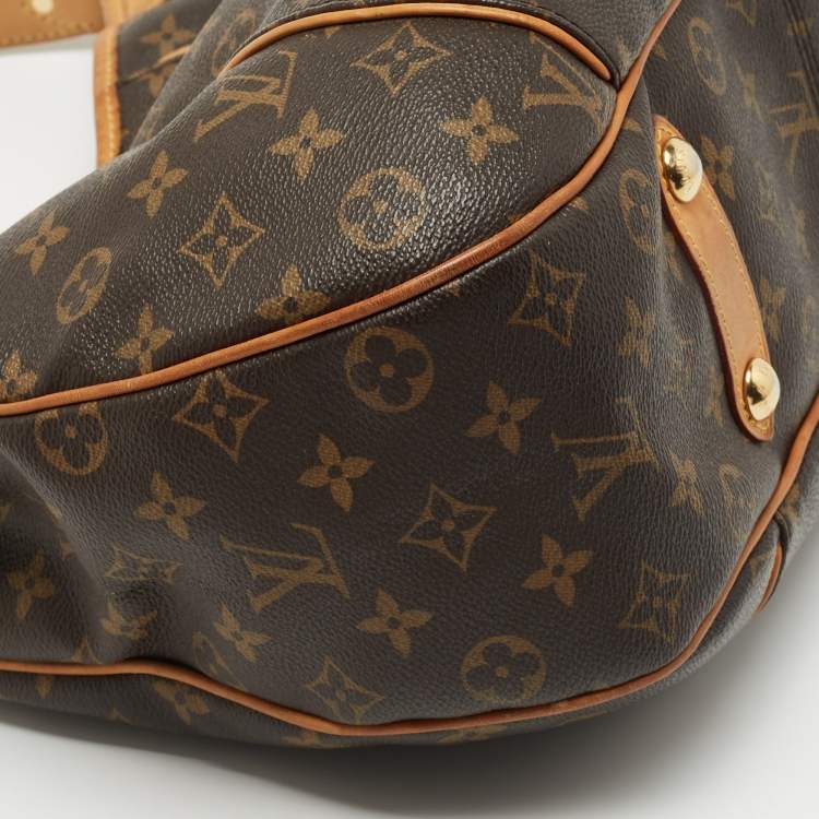 Pre Owned Louis Vuitton Monogram Canvas Galliera PM Bag