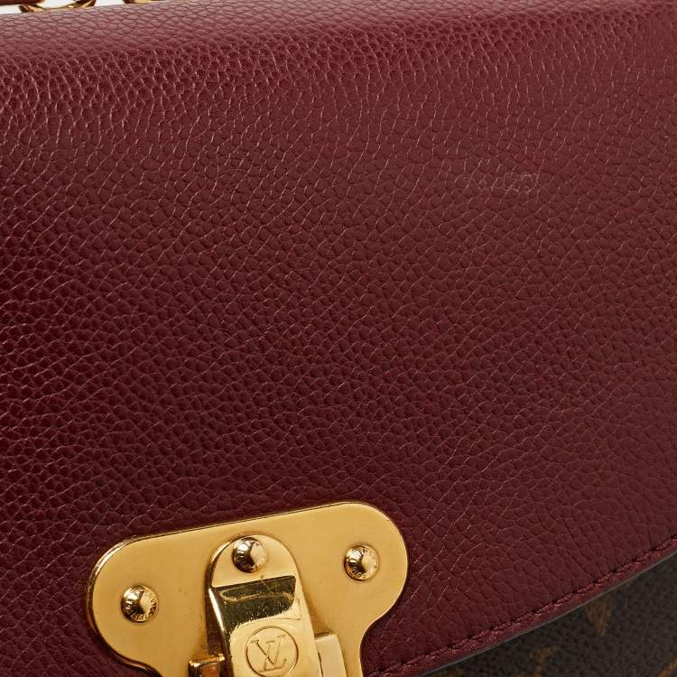 Pre Owned Louis Vuitton Cerise Monogram Canvas and Leather Saint Placide Bag