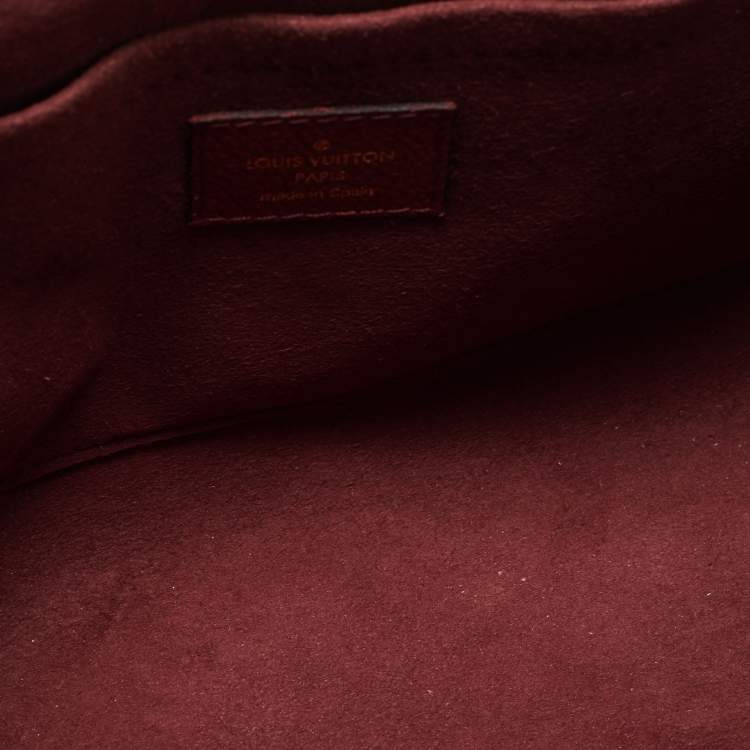 Pre Owned Louis Vuitton Cerise Monogram Canvas and Leather Saint Placide Bag
