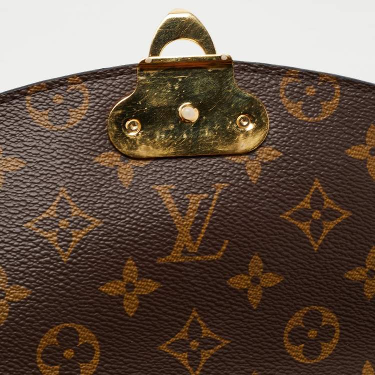 Pre Owned Louis Vuitton Cerise Monogram Canvas and Leather Saint Placide Bag