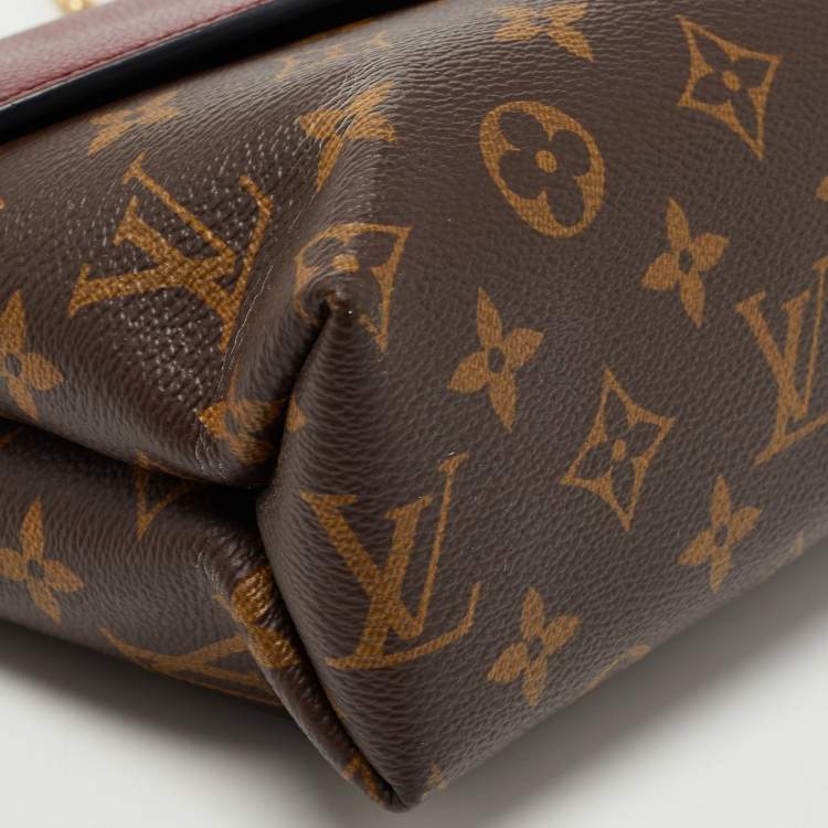 Pre Owned Louis Vuitton Cerise Monogram Canvas and Leather Saint Placide Bag