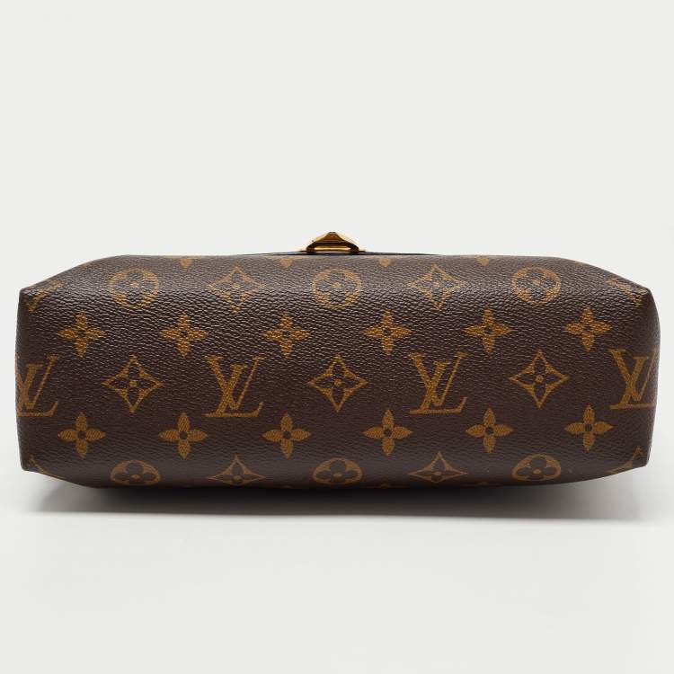 Pre Owned Louis Vuitton Cerise Monogram Canvas and Leather Saint Placide Bag