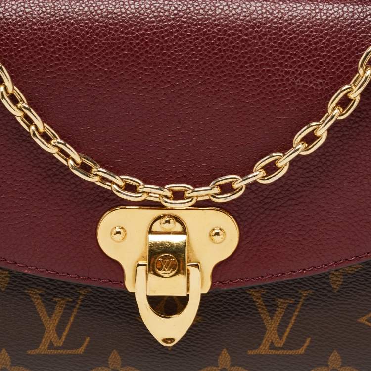 Pre Owned Louis Vuitton Cerise Monogram Canvas and Leather Saint Placide Bag