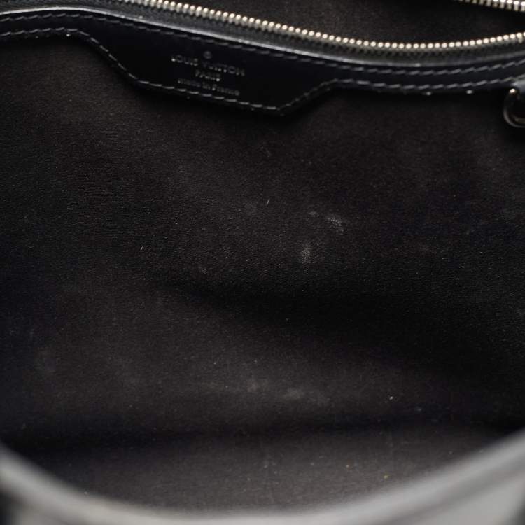 Pre Owned Louis Vuitton Black Epi Leather Brea GM Bag