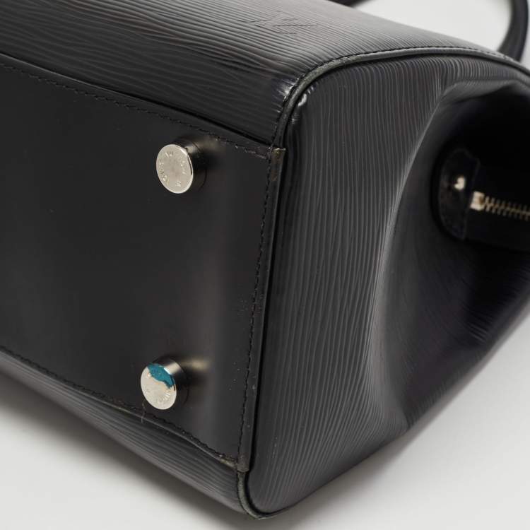 Pre Owned Louis Vuitton Black Epi Leather Brea GM Bag