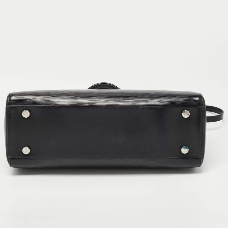 Pre Owned Louis Vuitton Black Epi Leather Brea GM Bag