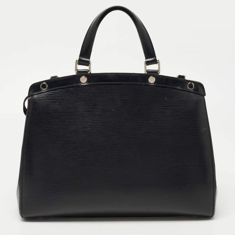 Pre Owned Louis Vuitton Black Epi Leather Brea GM Bag