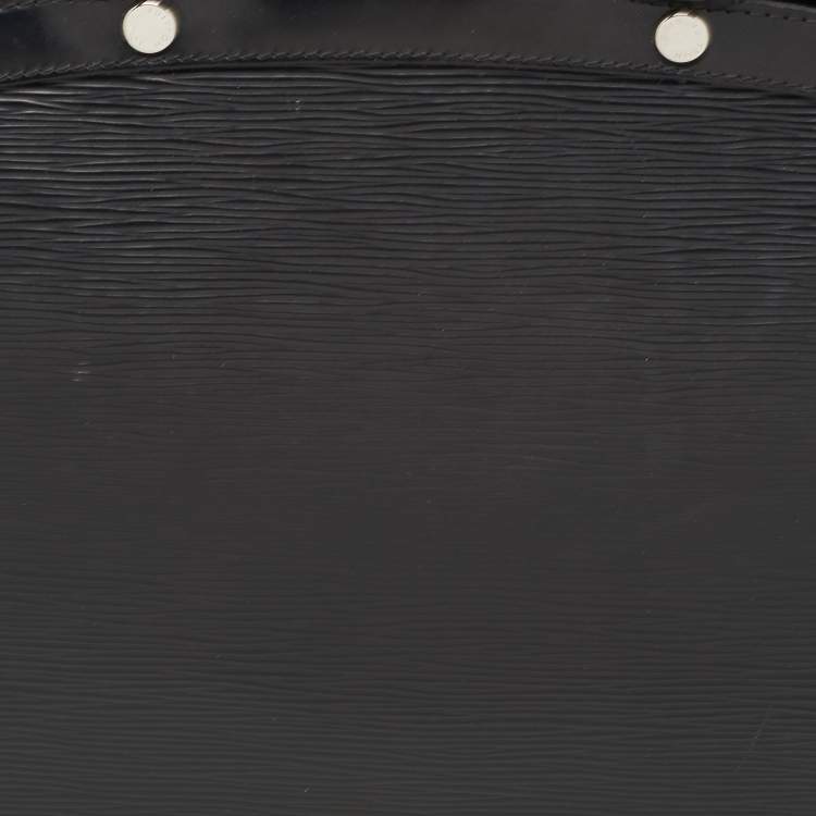 Pre Owned Louis Vuitton Black Epi Leather Brea GM Bag