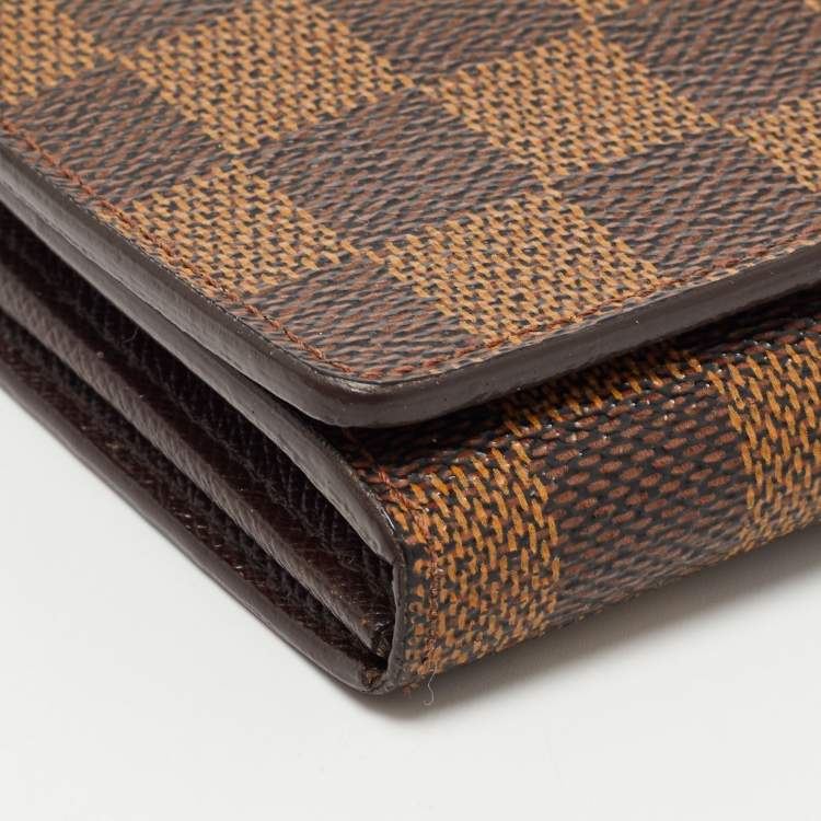 Pre Owned Louis Vuitton Monogram Canvas Porte Monnaie Tresor Wallet