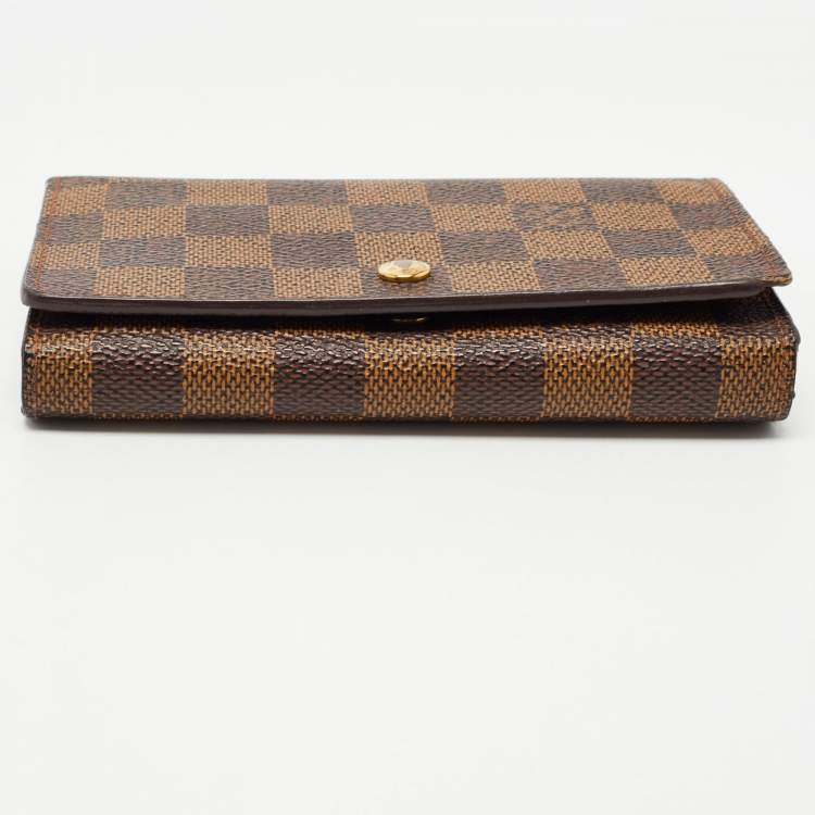 Pre Owned Louis Vuitton Monogram Canvas Porte Monnaie Tresor Wallet
