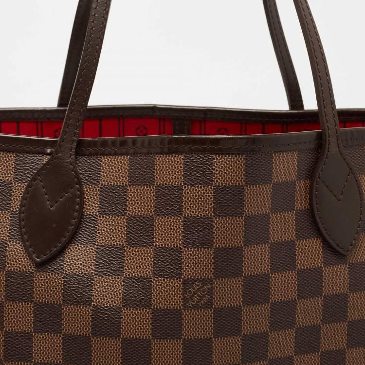 مملوكة مسبقًا Louis Vuitton Damier Ebene Canvas Neverfull MM Bag