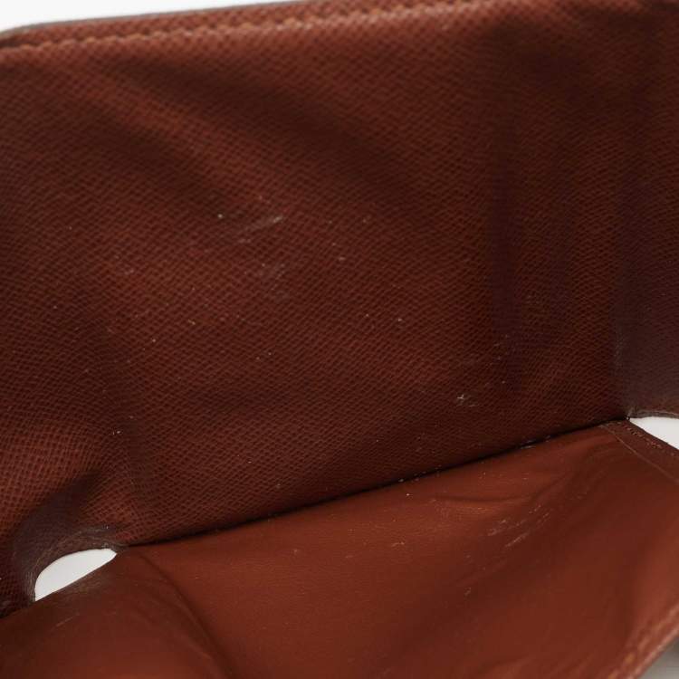 Pre Owned Louis Vuitton Monogram Canvas  Joey Wallet