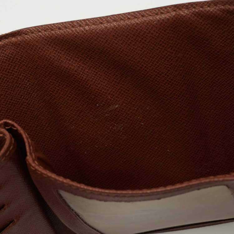 Pre Owned Louis Vuitton Monogram Canvas  Joey Wallet