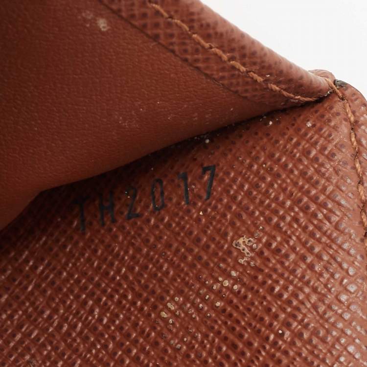 Pre Owned Louis Vuitton Monogram Canvas  Joey Wallet