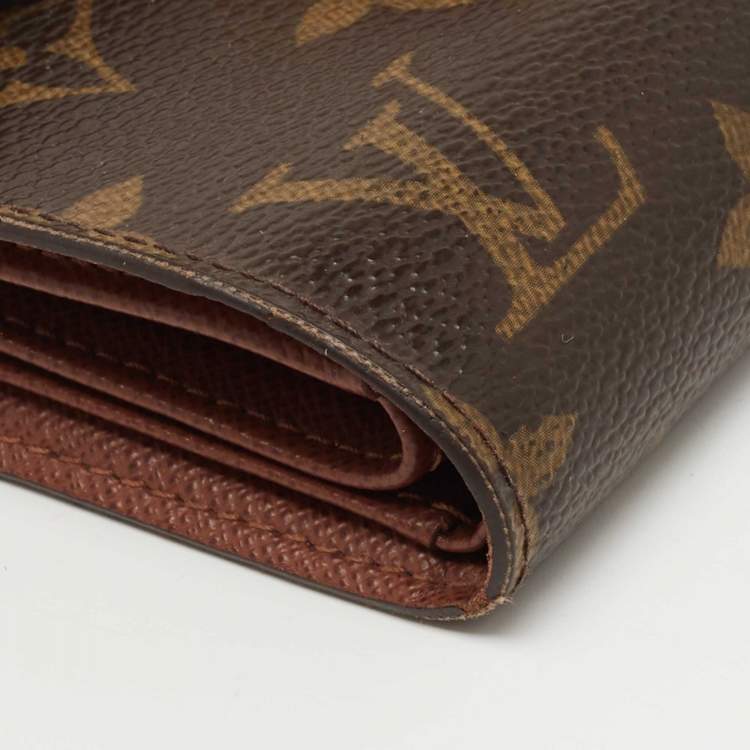 Pre Owned Louis Vuitton Monogram Canvas  Joey Wallet