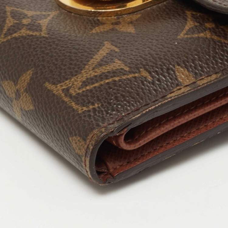 Pre Owned Louis Vuitton Monogram Canvas  Joey Wallet